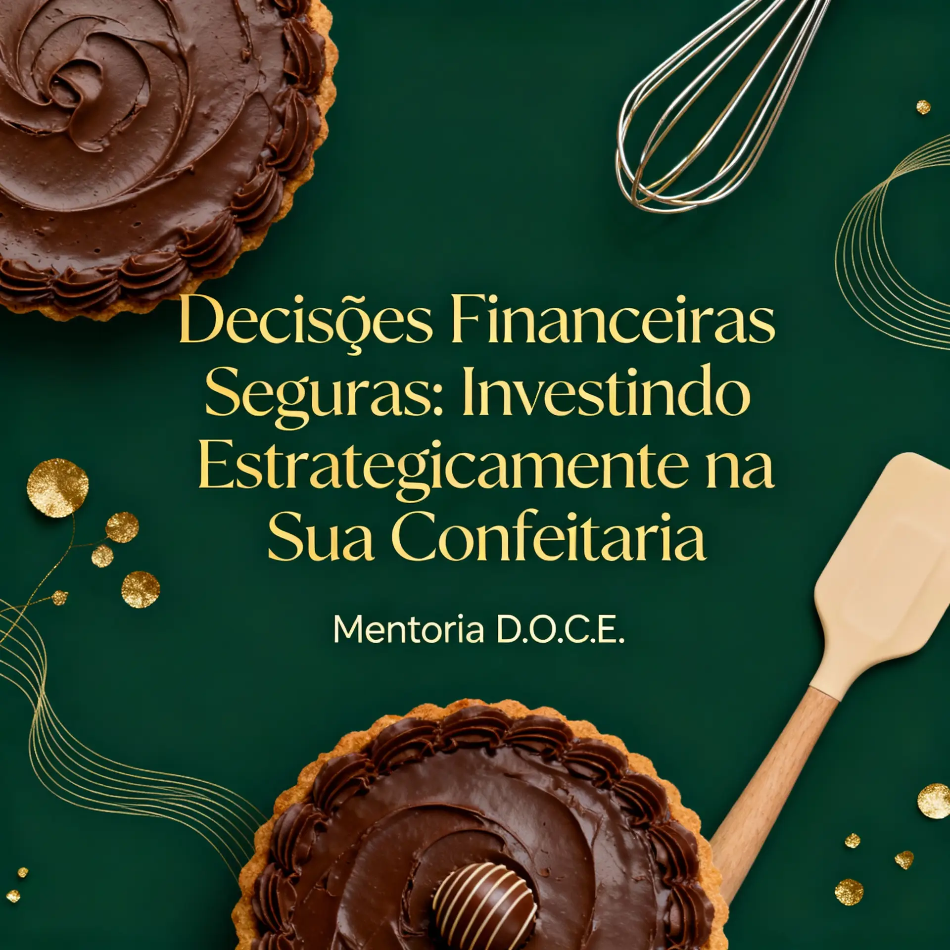 Decisões Financeiras Seguras: Investindo Estrategicamente na Sua Confeitaria